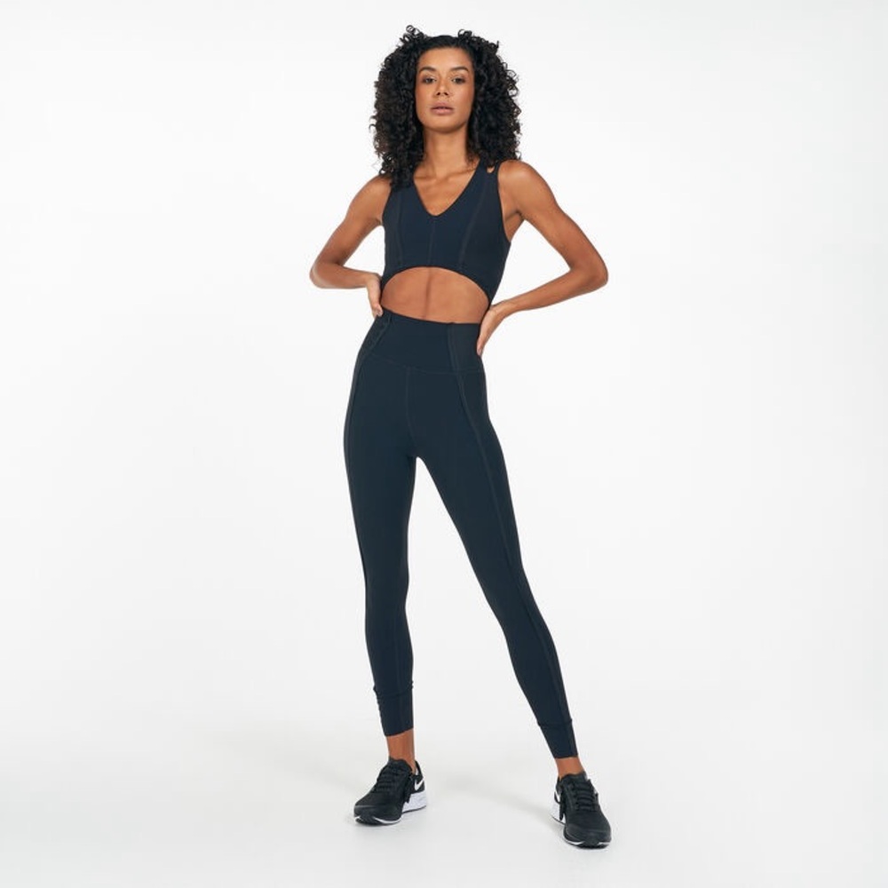 Nike Yoga Jumpsuit Women Infinalon Luxe Dri-fit Cutout